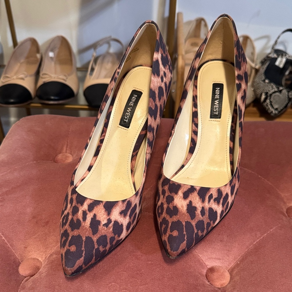 Nine West Animal Print Heels
